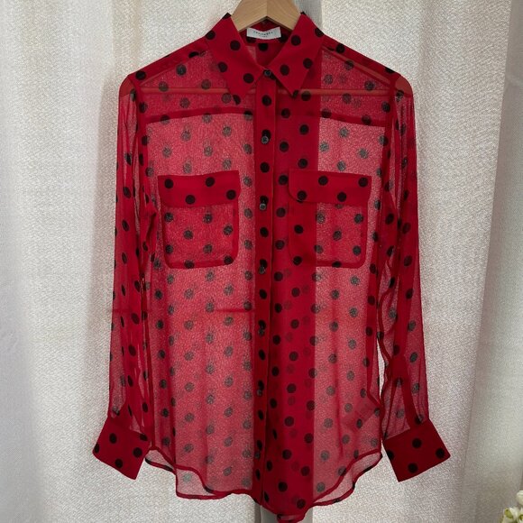 Equipment Tops - Equipment Blouse